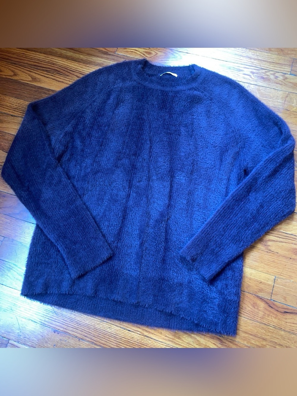 Men's purple Crewneck Sweater